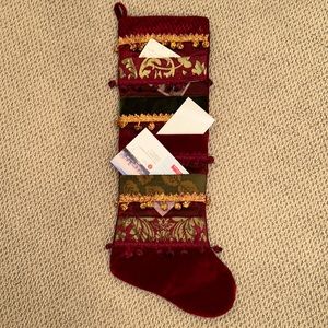 Large Christmas Stocking / Card Holder